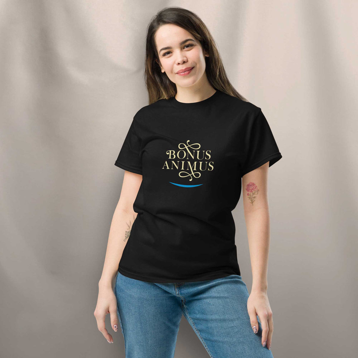 Unisex T-Shirt "Bonus Animus" - "Gute Laune" - BONANI Design