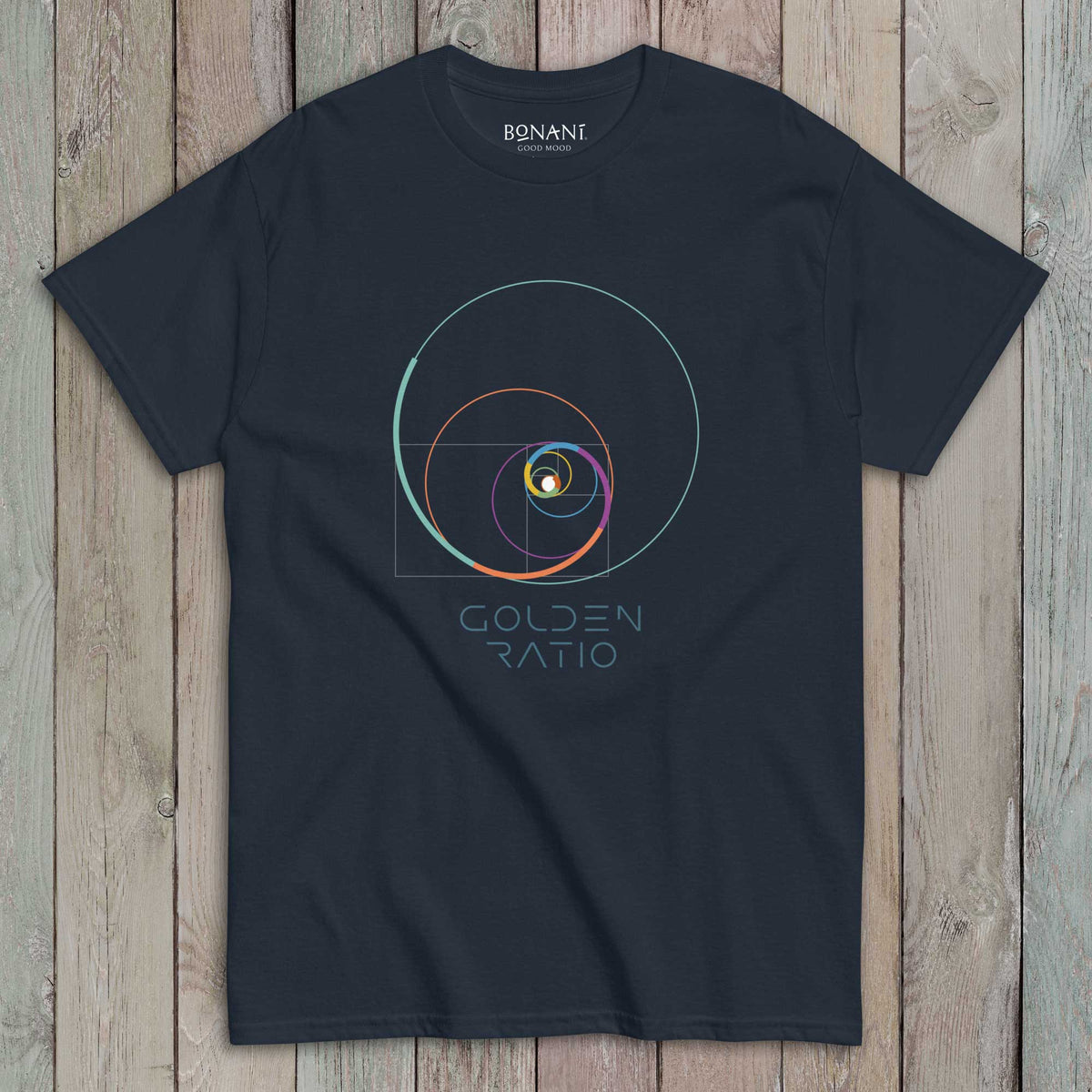 Unisex T-Shirt mit der Magie des goldenen Schnitts