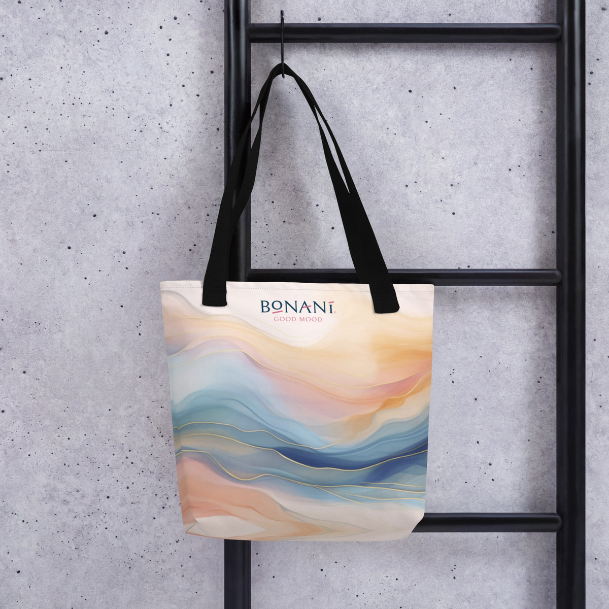 Stofftasche "Goldader" für alles was tragbar ist - BONANI Design Stofftasche