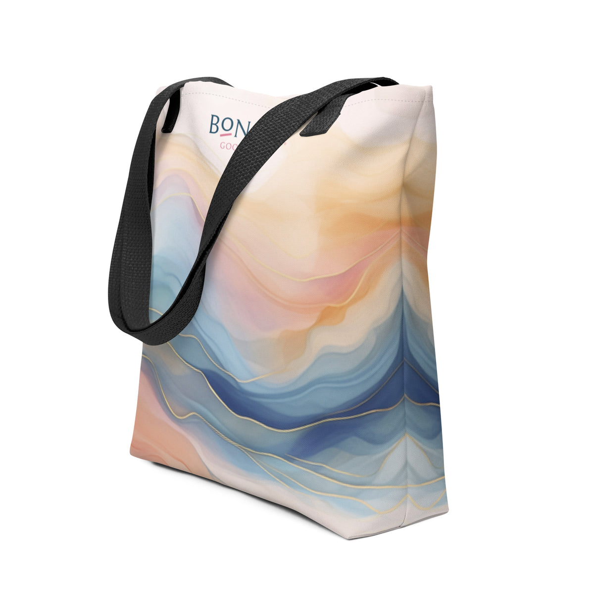 Stofftasche "Goldader" für alles was tragbar ist - BONANI Design Stofftasche