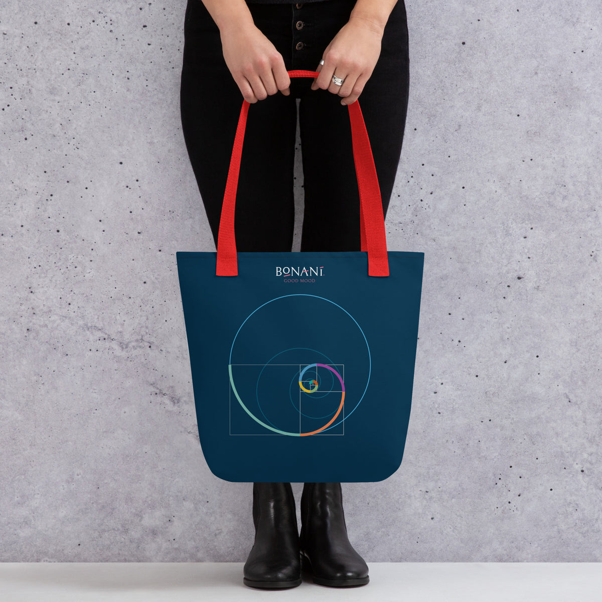 Stofftasche "Goldener Schnitt" für alles, was tragbar ist - BONANI Design Stofftasche