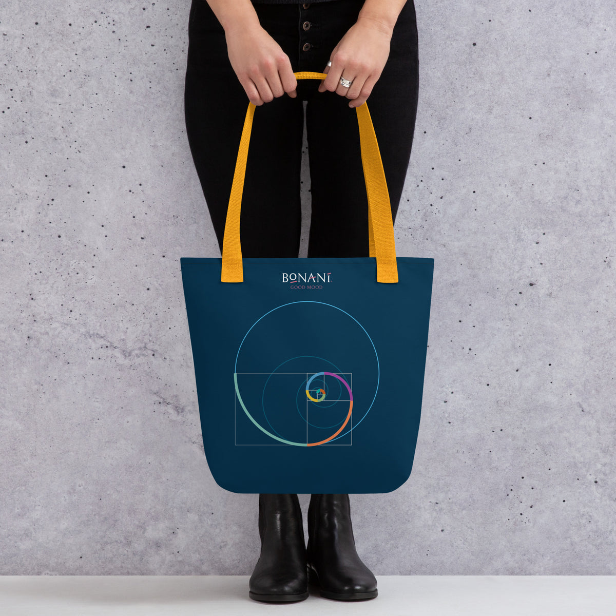 Stofftasche "Goldener Schnitt" für alles, was tragbar ist - BONANI Design Stofftasche