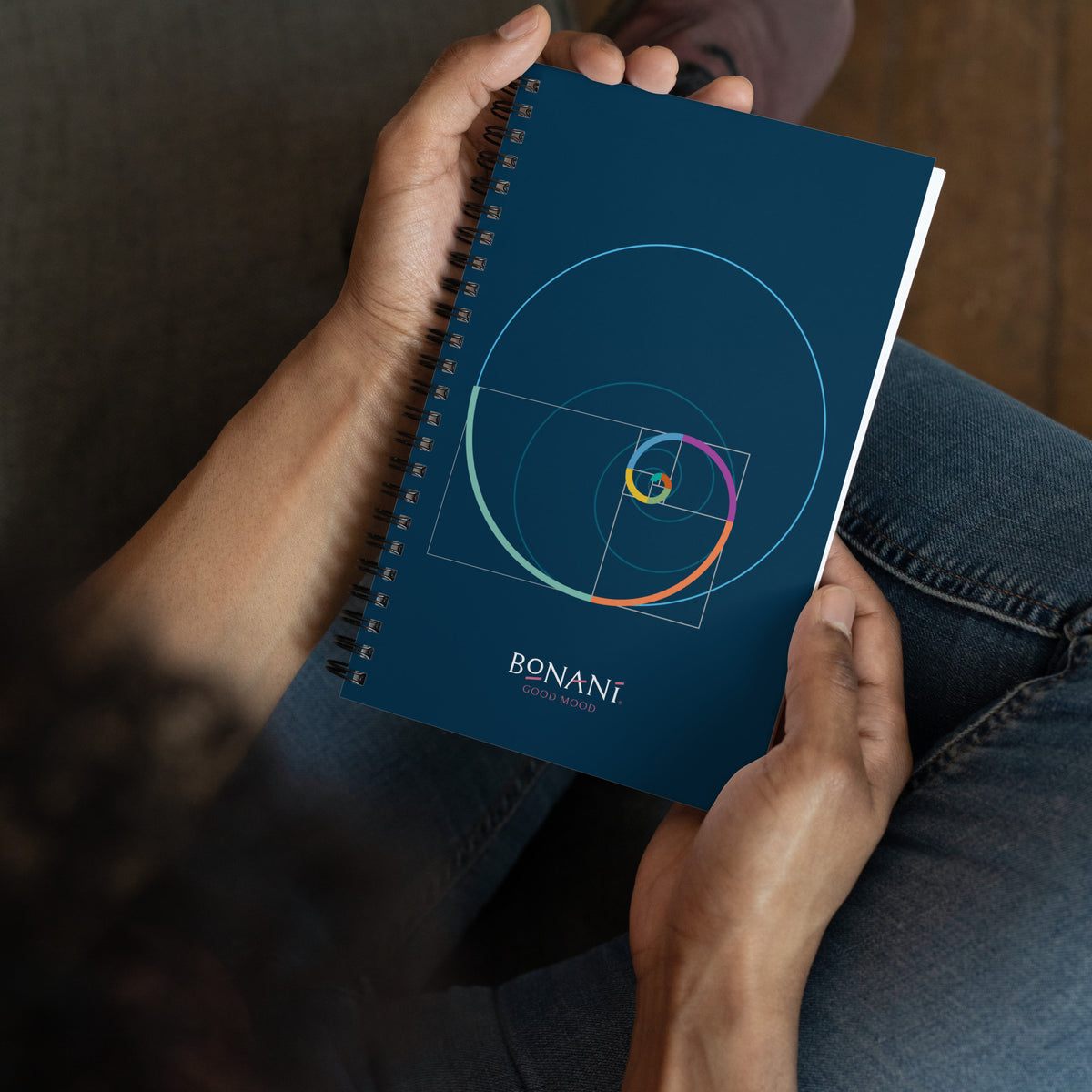 Spiral - Notizbuch "Goldener Schnitt", DIN A5 - BONANI Design Schreibwaren