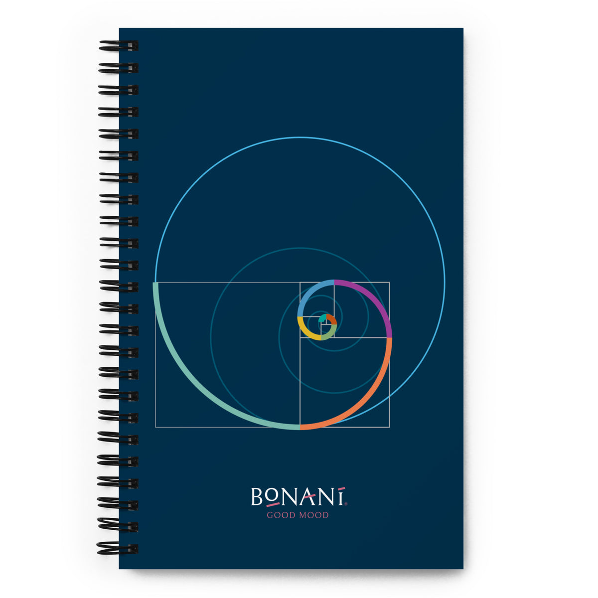 Spiral - Notizbuch "Goldener Schnitt", DIN A5 - BONANI Design Schreibwaren