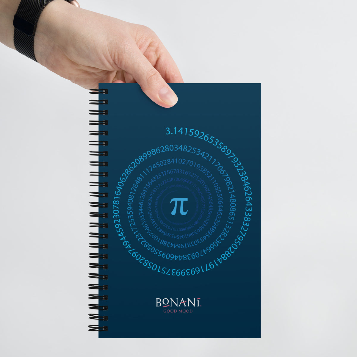 Spiral - Notizbuch "Pi", DIN A5 - BONANI Design Spiral - Notizblock