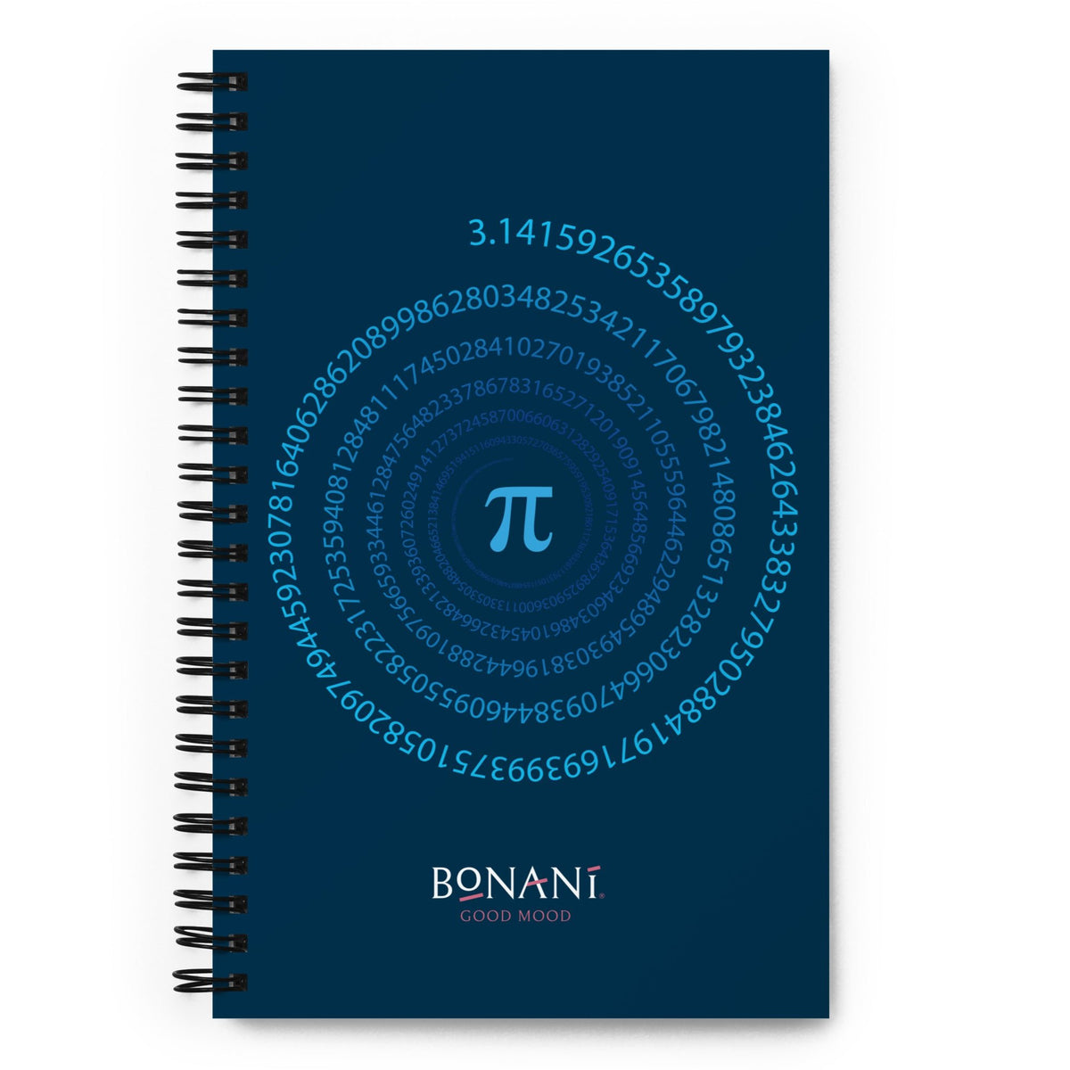 Spiral - Notizbuch "Pi", DIN A5 - BONANI Design Spiral - Notizblock