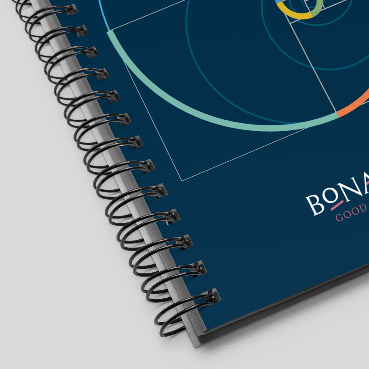 Spiral - Notizbuch "Goldener Schnitt", DIN A5 - BONANI Design Schreibwaren