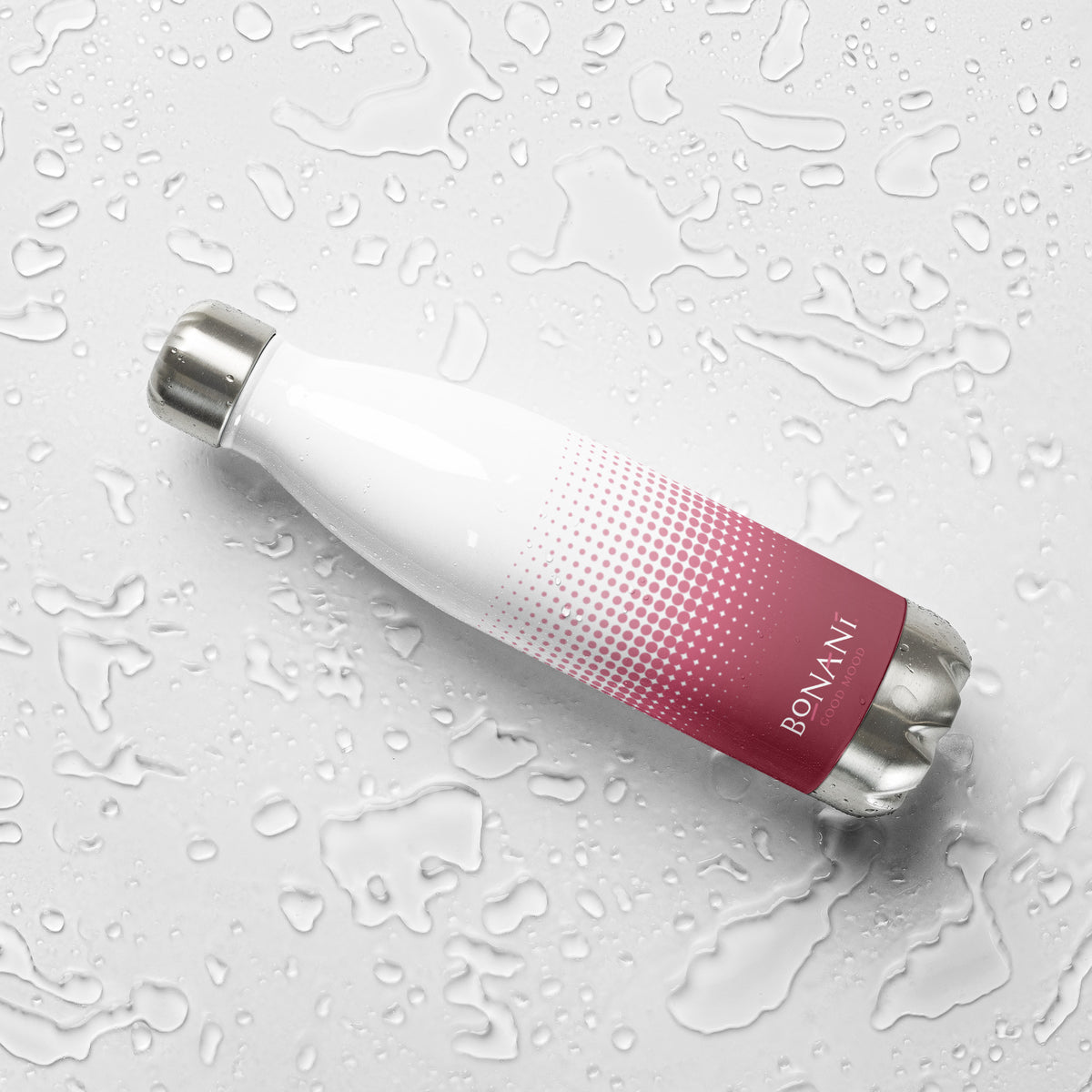 Edelstahl Thermosflasche "Rosé" - BONANI Design Thermosflasche