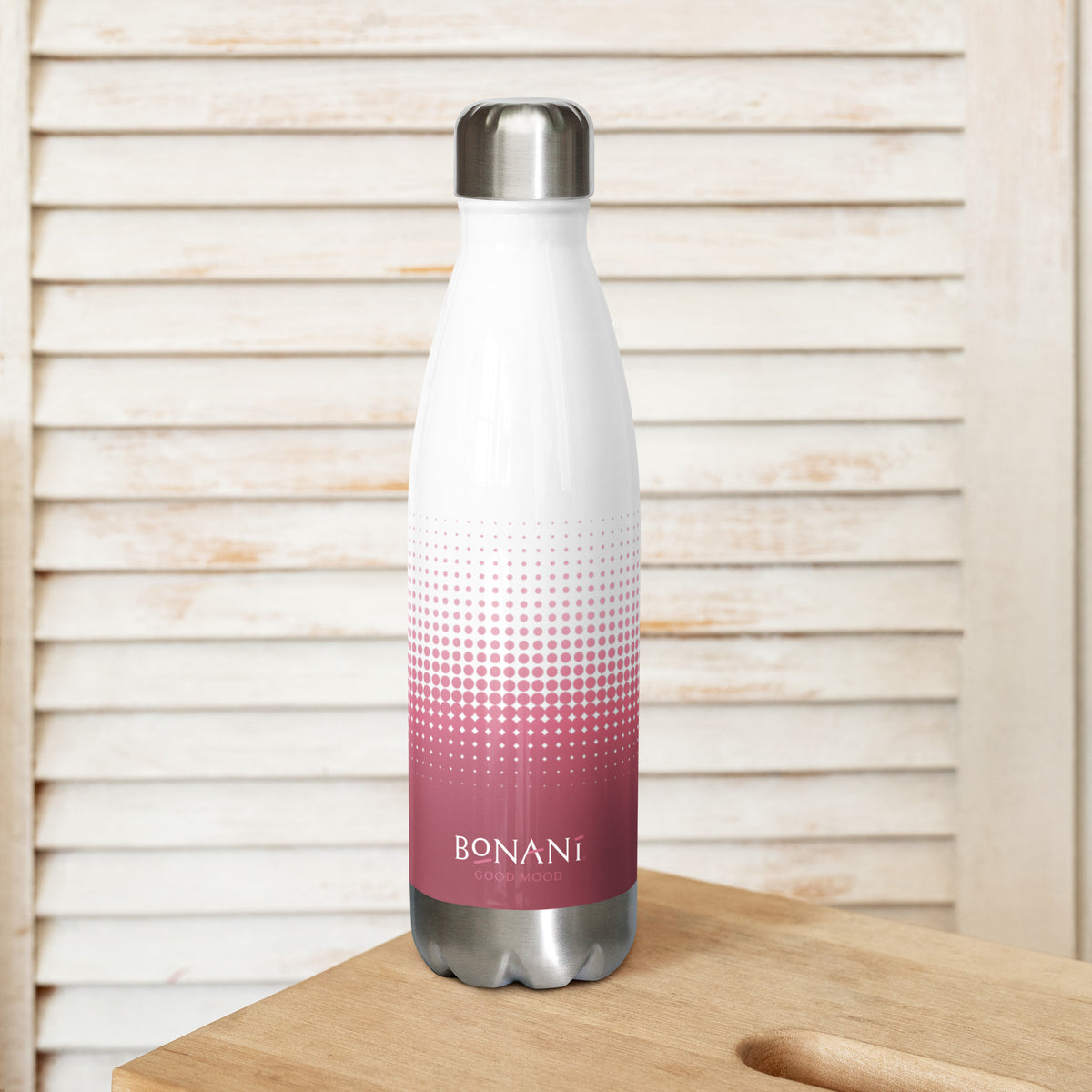 Edelstahl Thermosflasche "Rosé" - BONANI Design Thermosflasche