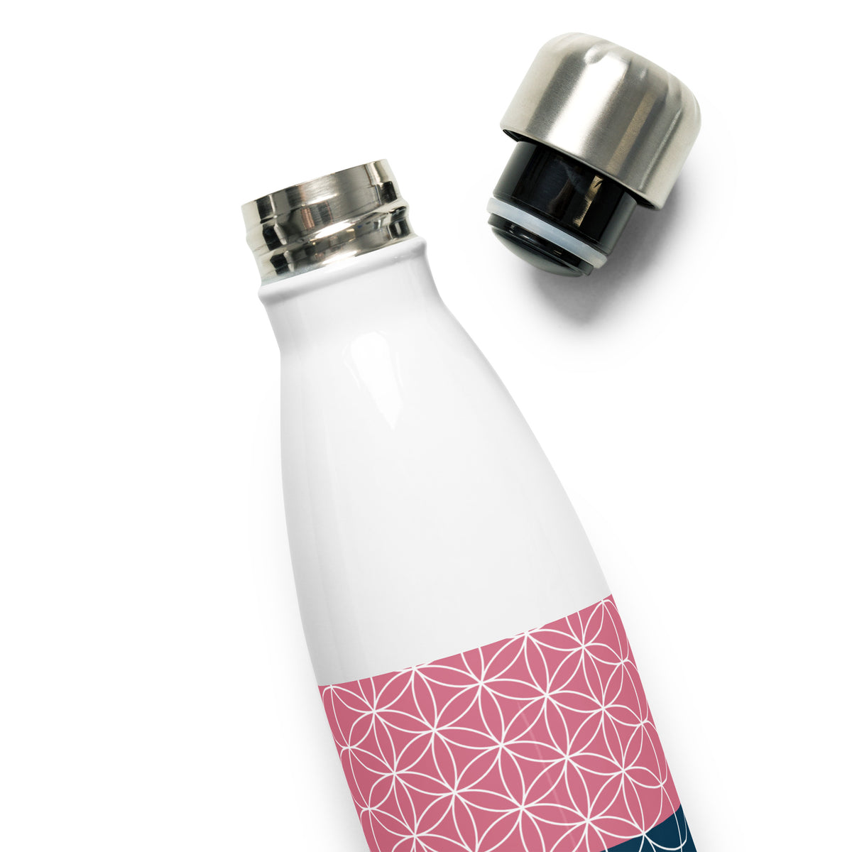 Edelstahl Thermosflasche "Blume des Lebens" - BONANI Design