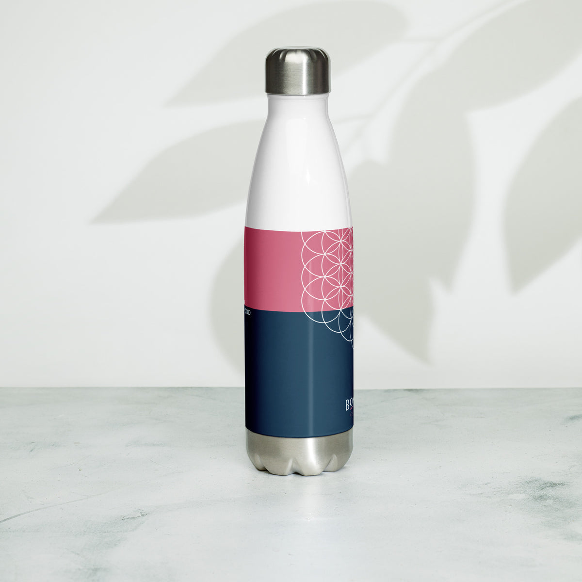 Edelstahl Thermosflasche "Blume des Lebens" - BONANI Design