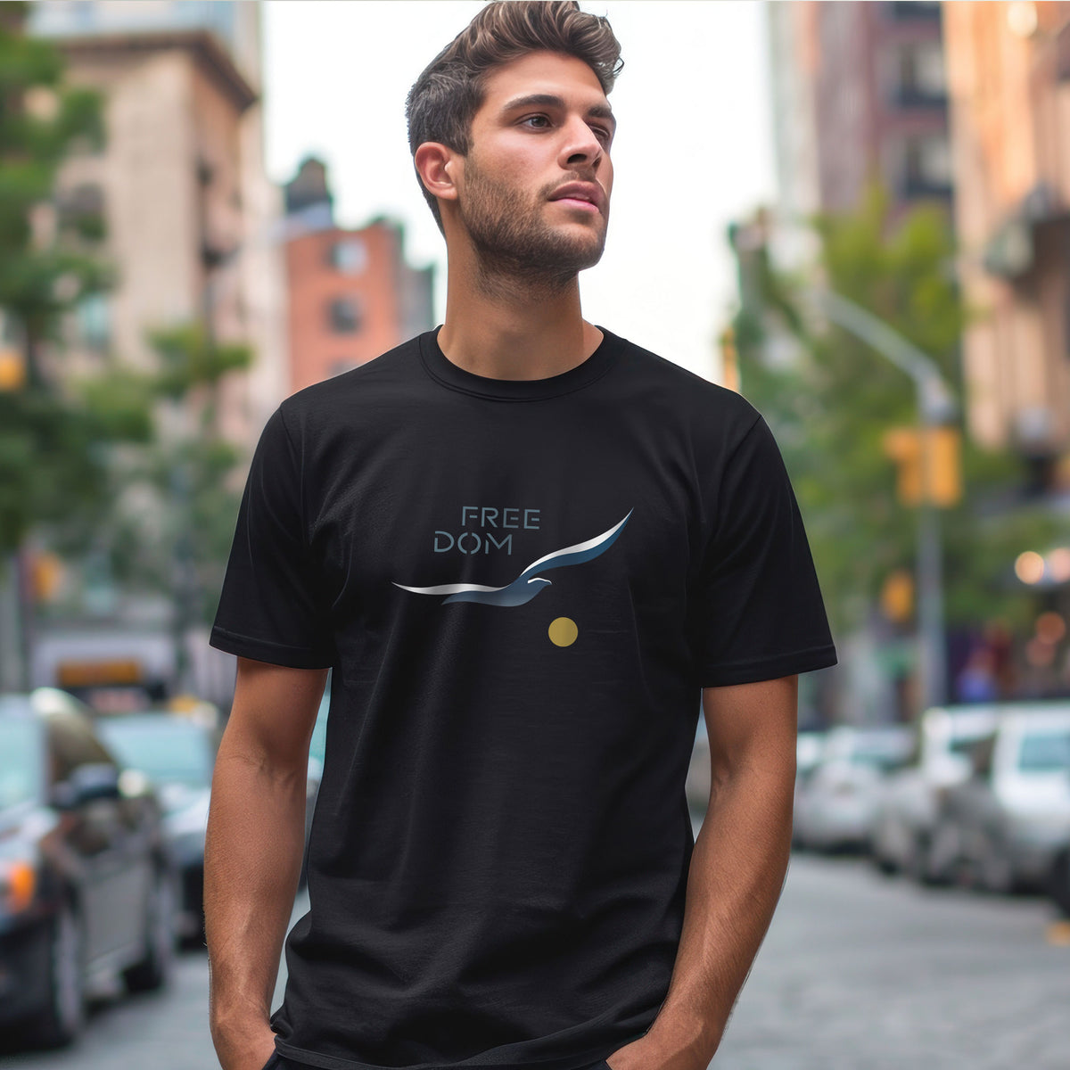 Unisex T-Shirt FREEDOM - Selbstbestimmung leben und zeigen